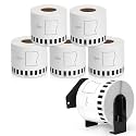 Compatible with Brother DK-2205 (2.4" X 100 Ft.) Label for Printer QL-810W