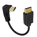 Compatible Cable 4K 60Hz Male to HDMI-Compatible Male for PS3/4 Projector TV Box Laptop Monitor Cable 15cm(Down)