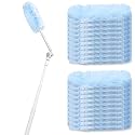 Compatible Duster Refills for Swiffer: 360 Heavy Duty Disposable Microfiber - 20 Count with 1 Foldable Handle Ergonomic Design Efficient Cleaning for Home Offices Schools Commercial Spaces