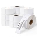 Compatible with DYMO LW 30252 Thermal Label Maker Refill 1-1/8" x 3-1/2"