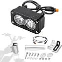 Baja Light 3-Pin Julet Ebike Headlight for Ridstar Q20 / YVY C20