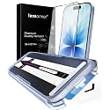 Lensarmor® Compatible with iPhone 17 Easy-Fit Screen Protector | 9H+ Tempered Glass with Auto Alignment Tray | HD Clarity, Anti-Fingerprint, Edge-to-Edge Protection | Bubble-Free Installation | 6.3"
