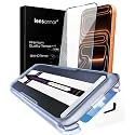 Lensarmor® Compatible with iPhone 17 Pro Max Easy-Fit Screen Protector | 9H+ Tempered Glass with Auto Alignment Frame | HD Clarity, Edge-to-Edge Protection, Anti-Fingerprint, Bubble-Free Installation | 6.9"