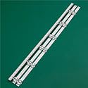 Compatible LED Backlight Strip Replacement for 32LB551B TC 32LB552A TB 32LB551C TV DRT3. 0 Series(2Set-6 Piece)