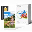 Compatible with Liene Amber M100/M110 4x6" 40 Photo Paper & 1 Ink Cartridge