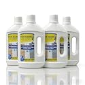 Compatible with Shark VACMOP VM252 Cordless Cleaner Multi-Surface Floor Cleaner 1L Cleaning Solution for Sealed Hardwood Tile Laminate Floors Spring Fresh Scent(4 bottle)