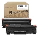 Compatible Toner Cartridge Replacement for HP CF283X 83X (High Yeild,2 Pack), for use with HP Laserjet pro M201dw M201n MFP M225dw M225dn Printers