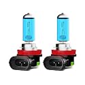 Compatible With Toyota Matrix 2009-2014, H11 Fog Lights Halogen Light Bulb, Super Bright 6000K White, Plug and Play, Pack of 2