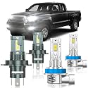 Compatible with Toyota Tacoma 2012-2015 Fog Bulbs, Pack of 4