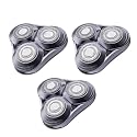 Compatible For Xiaomi，for S302,Blade Shaver Electric Shaving Razor Dry Wet Shaving Machine Beard Trimmer Replacement(3pcs Blade)