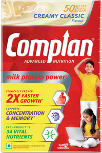 complan nutrition powder drink for the children creamy classic flavour carton