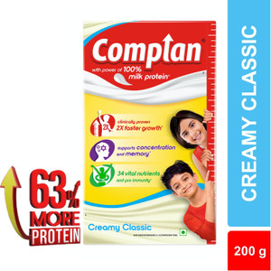 complan nutrition powder drink for the children creamy classic flavour carton
