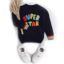 Compound Kids Woolen Warm Sweater Full Sleeve with Round Neck for Boys