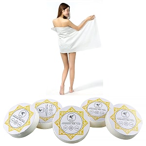 compressed towel tablets travel towels disposable large reusable 42x27 inch for camping sports hiking beach swim 42x27 inch