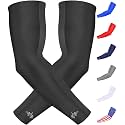 Compression Arm Sleeves, Youth &amp; Adult, Breathable Mesh Sports