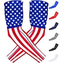 Compression Arm Sleeves, Youth &amp; Adult, Breathable Mesh Sports