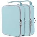 Compression Packing Cubes for Travel Suitcase Organizer Bags, Blue, XL