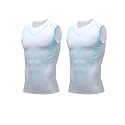Compression Shirt Men Slimming Body Shaper Vest Crewneck Workout Tank Top
