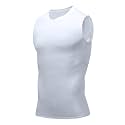 Compression Shirt Men Slimming Body Shaper Vest Crewneck Workout Tank Top