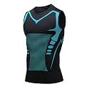 Compression Shirt Men Slimming Body Shaper Vest Crewneck Workout Tank Top