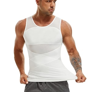 Compression Shirt for Men Slimming Undershirt Body