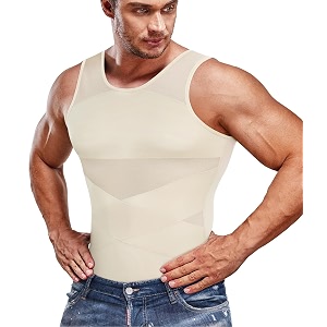Compression Shirt for Men Slimming Undershirt Body
