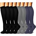 Compression Socks 7 Pairs 15-20 mmhg is