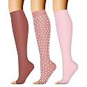 Compression Socks (7 Pairs), 15-20 mmhg is BEST Graduated Athletic &amp; Medical for Men &amp; Women, Running, Flight, Travel, Nurses, Pregnant - Boost Performance, Blood Circulation