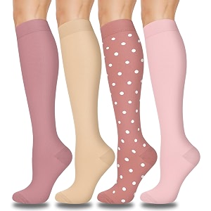 compression socks for women amp men1378 pack - best for runningmedicalnursetravelcycling-20-30mmhg