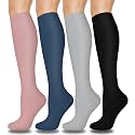 Compression Socks for Women &amp; Men(1/3/7/8 PACK) - Best for Running,Medical,Nurse,Travel,Cycling-20-30mmHg
