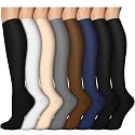 Compression Socks for Women &amp; Men (20-30mmHg) 1/3/7 Pairs - Best for Running, Travel,Cycling,Pregnant,Nurse