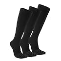 Compression Toe Socks for Men Women 15-20 mmHg for Long Hours Standing,Knee High Circulation Support Socks