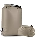 Compression Travel Laundry Bag for Dirty Clothes, Pump-Free Laundry Bag for Suitcase & Dorm, Waterproof Wet Dry Clothes Organizer, Large Capacity Space Saving Travel Bag (1 Pcs)(Gray, L)