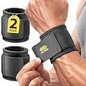 Compression Wrist Wraps, Carpal Tunnel Adjustable Wrist Brace, Men & Women