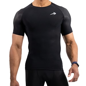 CompressionZ Mens Short Sleeve Compression Shirt -