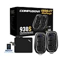 Compustar CS930-S All-in-One Remote Start Bundle - Two (1-Way), 3-Button Remotes G17 AM Water-Resistant Remotes 1,500-Ft. Max Range Keyless Entry Remote-Start-System