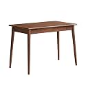 Computer Desk, Solid Wood Desk, Mid Century Modern Home Office, Writing Desk with Drawers for Study Bedroom Living Room 31.49" W