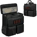 Computer Desktop Tower Carrying Case, Thick Padding &amp; Fixed Tie-Down Straps