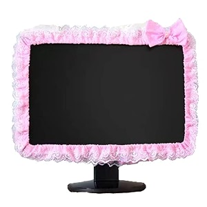 Computer Monitor Cover with Lovely Cute Elastic