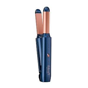 conair unbound cordless 34-inch mini multi-styler  rechargeable 2-in-1 styler for curls or straight styles anytime anywhere