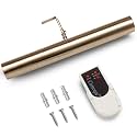 Concepdesigns Picture Light Battery Operated Picture Light, Dimmable Wireless Picture Lights for wall, Art Light, Library Light Battery Operated with Remote Control - 18 inches, Antique Brushed Bronze