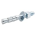 Concrete Anchor 3/8x3,Zinc Plated Anchor Bolts for Concrete 10pcs