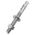 Concrete Anchors 1/2, SS Wedge Anchors for Concrete, 4-1/2",4-Pc
