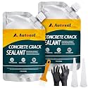 Concrete Crack Filler, Cement Crack Filler, Self Leveling Concrete Crack Repair Sealant–Quick-Drying, Waterproof, Durable Filler for Driveway, Sidewalk &amp; Expansion Joint Repair-2 PCS