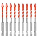 Concrete Drill Bit Set 1/4" (10PCS)