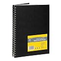 CONDA 9"x12" Double-Sided Hardbound Sketchbook, 60 Sheets, Heavyweight Hardcover Sketchbook, Spiral Sketch Pad, Durable Acid Free Drawing Paper for Drawing Painting