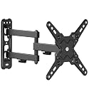 CondoMounts TVA8022 Full Motion TV Wall Mount for 12”–40” TVs Upto 44lbs, VESA 200x200, Corner Mount 32 inch and 40 inch