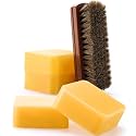 Conelist Football Prep Kit, 4 Wax Bars 1 Brush for Leather Ball