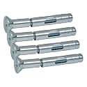 CONFAST 3/8" x 5" Flat Sleeve Anchor Zinc Plated (50 per Box) (Pack of 4)