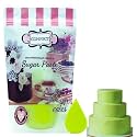 Confect Lime Green Christmas Fondant | Edible Icing | Fondant for Cake Decoration | Easy To Roll | Chef's Choice for Cake Decorating - 1 KG
